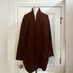 Karen Kane Chocolate Brown Cardigan
